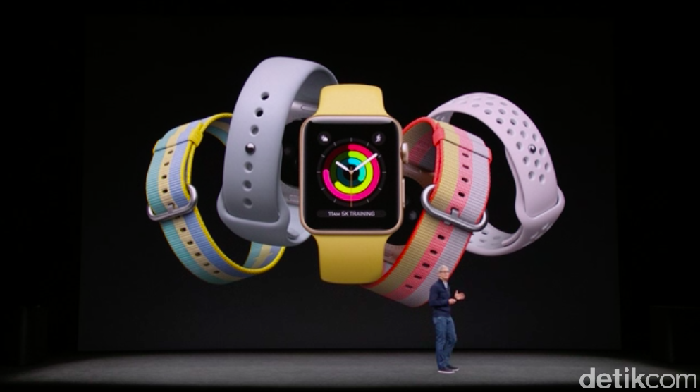 Apple Watch. Foto: Achmad Rouzni Noor II/detikINET Apple Watch. Foto: Achmad Rouzni Noor II/detikINET