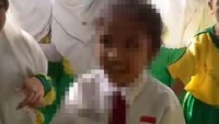 Pada Rabu (13/9) ada video viral anak SD 01 Pagi Tanjung Duren mengaku hampir diculik di Jakarta Barat. Dalam video, anak tersebut menceritakan bahwa dia dibekap pria tidak dikenal. (Screenshot Video)