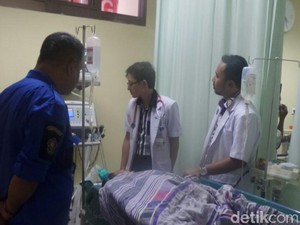 Imam, Petugas Damkar Bandung yang Kritis Meninggal Dunia