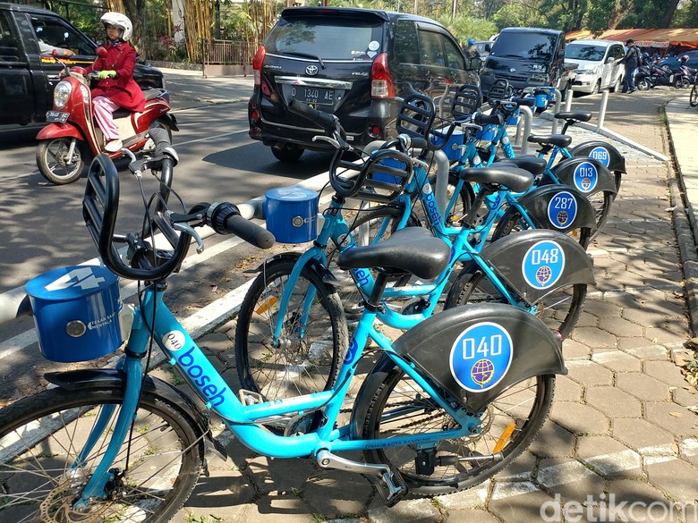 Begini Mudahnya Sewa Sepeda  Boseh di  Kota Bandung 