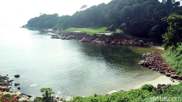 Ocean view hole di Ria Bintan (Bonauli/detikTravel)