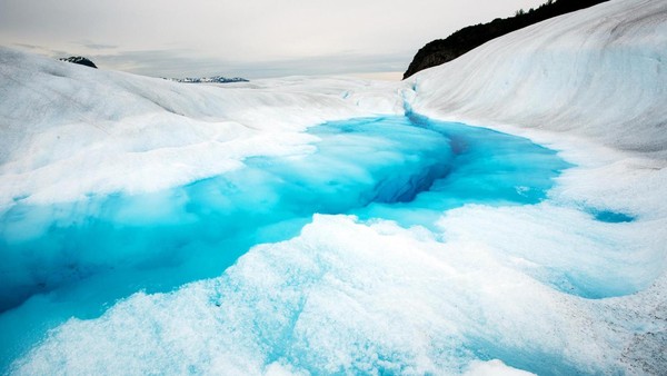 Kawasan sekitar padang es Juneau serta Gletser Mendenhall ini memang bagaikan dunia es dalam setting di film-film Superman, termasuk Man of Steel (Eric Guth/BBC) Kawasan sekitar padang es Juneau serta Gletser Mendenhall ini memang bagaikan dunia es dalam setting di film-film Superman, termasuk Man of Steel (Eric Guth/BBC)