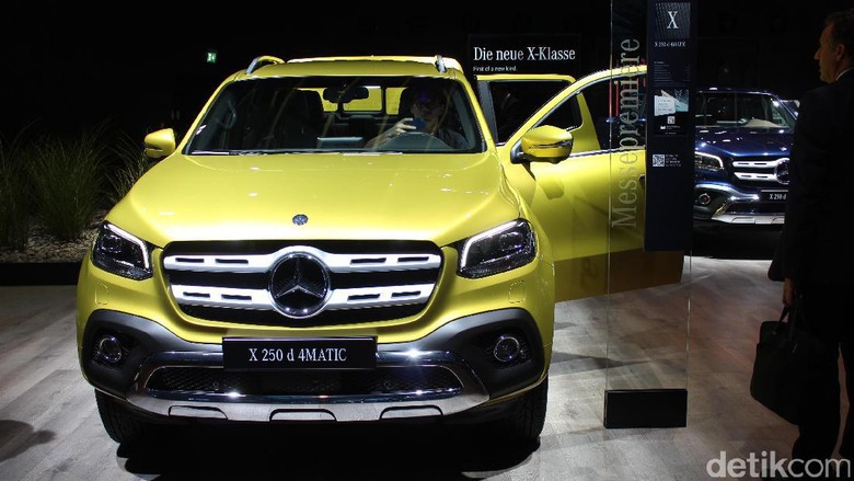 Melihat Lebih Dekat Pikap Perdana Mercedes-Benz X-Class Foto: AN Uyung Pramudiarja Melihat Lebih Dekat Pikap Perdana Mercedes-Benz X-Class Foto: AN Uyung Pramudiarja