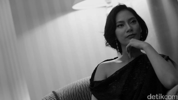 Tara Basro saat pemotretan Celeb of The Month