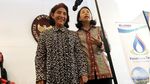Gaya Rini dan Susi di KKP