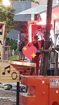 Lay 'EXO' terlihat syuting di Korea