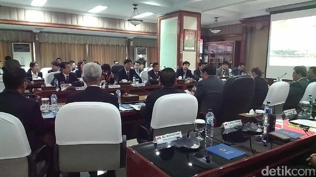  Jaksa Agung M Prasetyo menerima kunjungan delegasi komunitas hukum China.