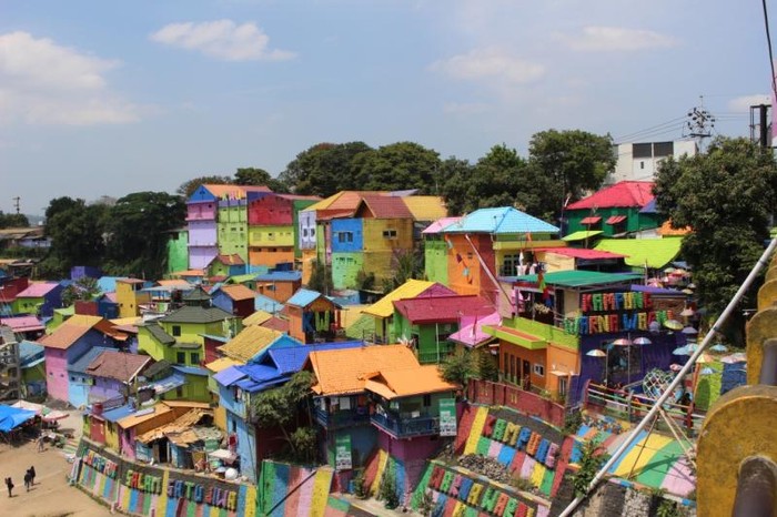 5 Kampung Warna Warni Di Indonesia Saingannya Busan Cultural Village