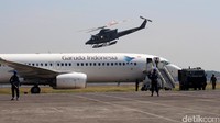 Simulasi ini tidak menganggu rute penerbangan, meskipun sempat mengagetkan para penumpang. Dan latihan ini berstandar internasional.