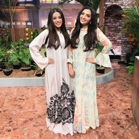 Melalui akun Instagram, Aurel dan Ashanty kerap membagikan foto kekompakan mereka dalam berbagai acara. Seperti di foto ini, keduanya kompak tampil memakai kaftan usai mengisi acara untuk Ramadan lalu. Foto: Dok. Instagram