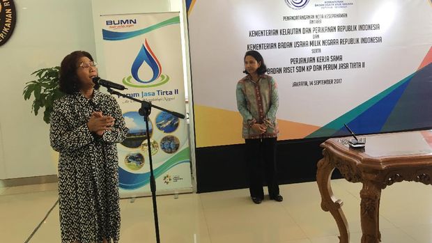 Rini Sambangi Kantor Susi, Ada Apa?