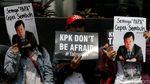 Aksi Tuntut KPK Tahan Setya Novanto
