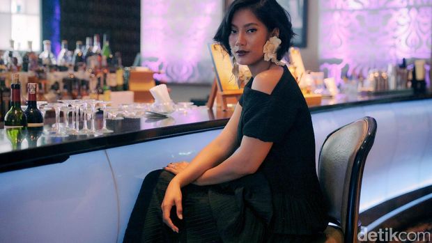 Tara Basro saat pemotretan Celeb of The Month