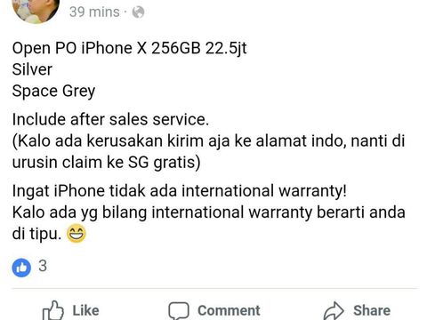 Fanboy Indonesia Mau Pesan iPhone X, Siapkan Rp 22 Juta!