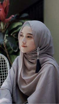 anting hijab simple