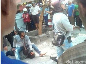 Polisi Nganjuk Bantah Video Anggotanya Dianiaya Begal