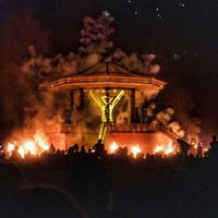 Burning Man Festival di Black Rock City (Instagram/gregseguin)