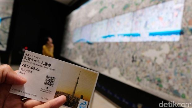 Tiket masuk Tokyo Skytree