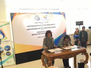 Rini Sambangi Kantor Susi, Ada Apa?