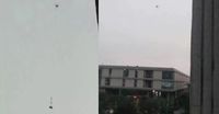 Drone pengantar makanan ke kampus.