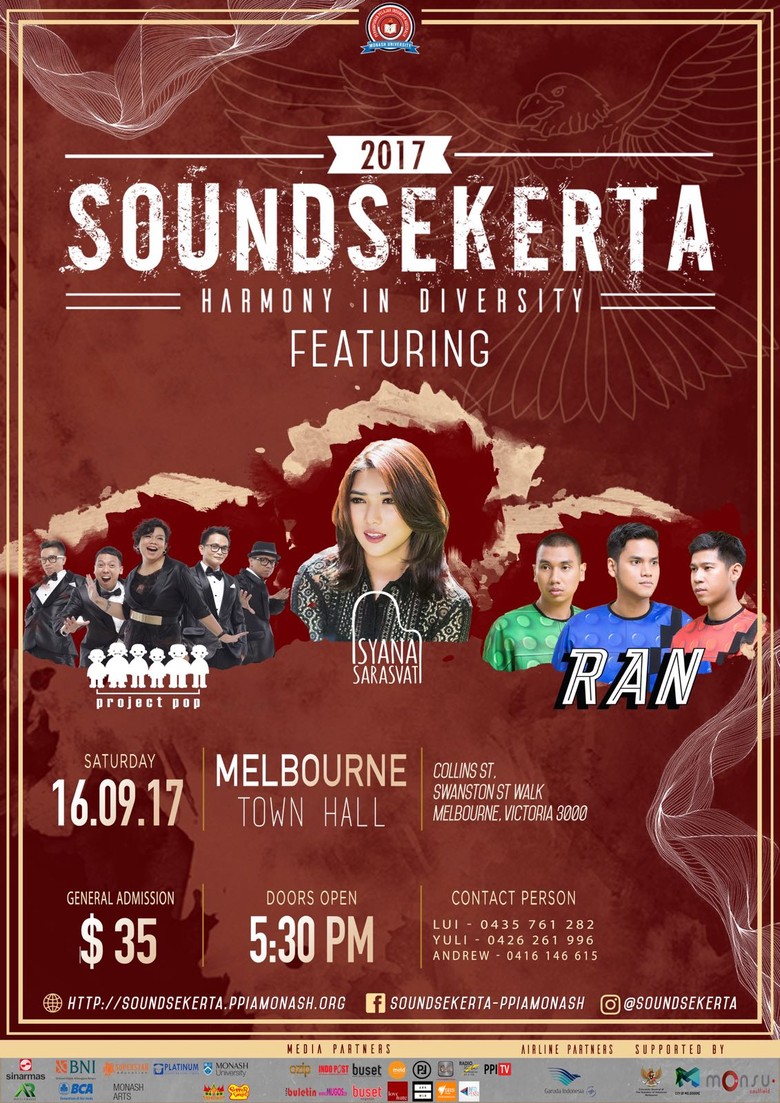 Soundsekerta 2017 Coba Obati Kerinduan WNI di Australia Soundsekerta 2017 Coba Obati Kerinduan WNI di Australia
