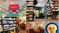The Mind Cafe jadi surganya pencinta permainan papan seperti monopoli dan ludo. Ada lebih dari 500 permainan di kafe Prinsep Street ini. Dijamin bikin si kecil betah! Foto: Singapore Motherhood