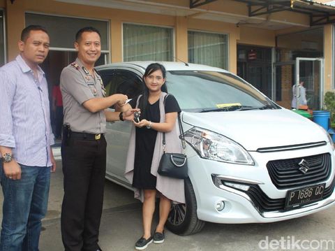 Mobil korban dikembalikan polisi/