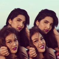 Aurel yang berusia 19 tahun dan Ashanty yang berusia 32 tahun kerap disebut sangat mirip seperti adik dan kakak. Foto: Dok. Instagram