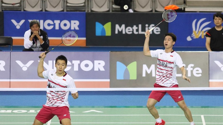 Kevin/Marcus Juga ke Babak Empat Besar Kevin/Marcus Juga ke Babak Empat Besar