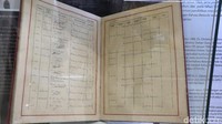 Koleksi buku induk sekolah kedokteran zaman kolonial. Tulisan tangannya masih sangat bagus.