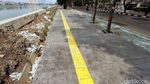 Pedestrian di Kawasan Danau Sunter Dipercantik