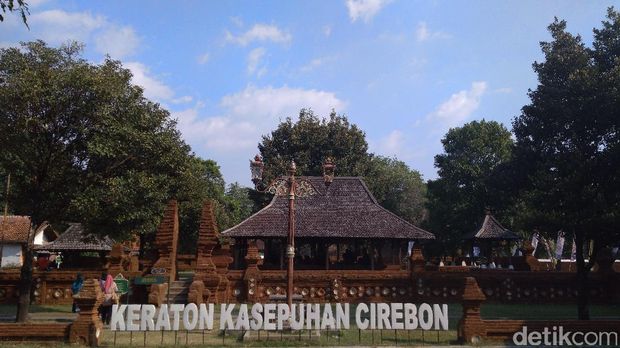 Keraton Kasepuhan Cirebon yang jadi venue acara (Soedirman/detikTravel)