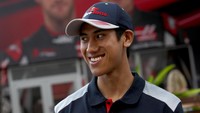 Pada sesi free practice I, Sean Gelael bakal menggantikan posisi Carlos Sainz Jr. Sean berharap catatan waktunya tidak berbeda jauh dengan Daniil Kyvat. Foto: Scuderia Toro Rosso