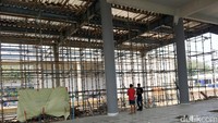 Saat ini pengerjaan stasiun itu tengah dikebut.
