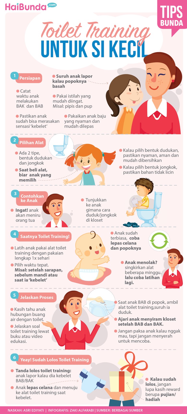 Tips Penting Buat Bunda Saat Ajari Anak Toilet Training