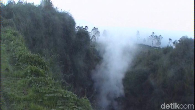 Kawah Timbang Dieng, Banjarnegara. Kawah Timbang Dieng, Banjarnegara, Jumat (15/9/2017).
