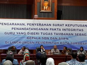 2018, Guru SD dan SMP di Surabaya dapat Tambahan Penghasilan