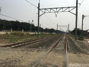 Kondisi Terkini Pembangunan Rel Kereta Bandara Soekarno-Hatta
