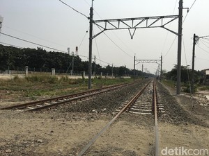 Kondisi Terkini Pembangunan Rel Kereta Bandara Soekarno-Hatta