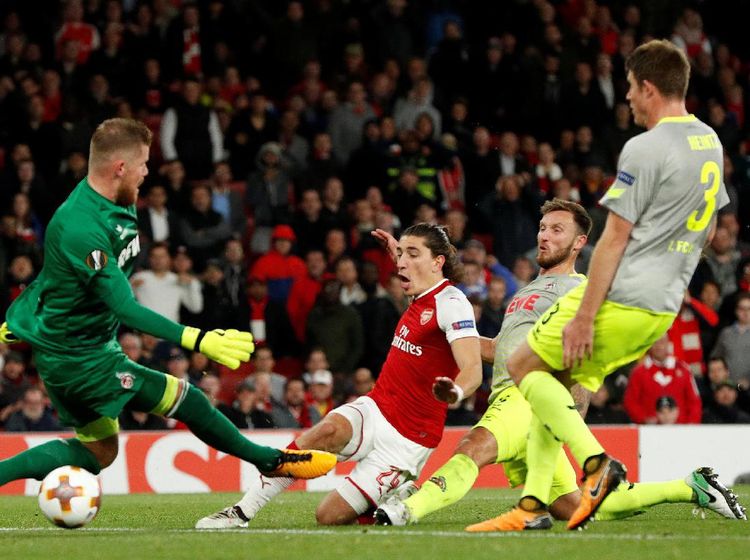 Aksi Arsenal Saat Kalahkan Cologne di Liga Europa