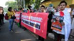 Desak Akhiri Konflik Rohingya, Kedubes Myanmar Didemo