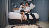 Romantisnya Nadine bikin Ilham klepek-klepek. Dok. Instagram/nadinesyahria