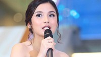 Ia terlihat cantik menawan di acara tersebut. Pool/Ismail/detikFoto.