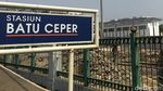 Pembangunan Stasiun Batuceper Dikebut
