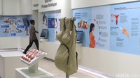 Jaket bapak hamil yang dulu harus dikenakan oleh laki-laki. Tujuannya untuk merasakan bagaimana beban ibu hamil yang setiap hari membawa beban berkilo-kilo di perut.