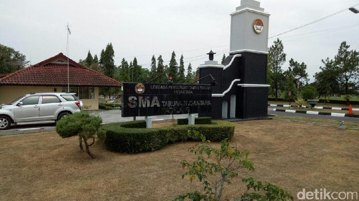 SMA Taruna Nusantara, Magelang, Jumat (15/9/2017).