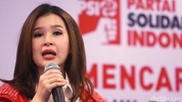 Grace Natalie merupakan Ketua Umum PSI (Partai Solidaritas Indonesia). Ibu dua anak ini, sebelumnya merupakan presenter ternama (Ari Saputra/detikcom)