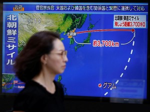 Pertama Kali, Tokyo Gelar Latihan Evakuasi Serangan Rudal Korut