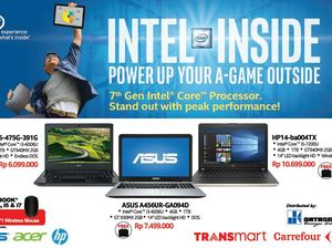 Beli Laptop Gratis Mouse dan Tas di Transmart Carrefour