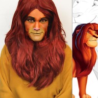 Simba dari The Lion King pun tak luput dari aksi Stryker bermain cosplay. Foto: dok. Instagram